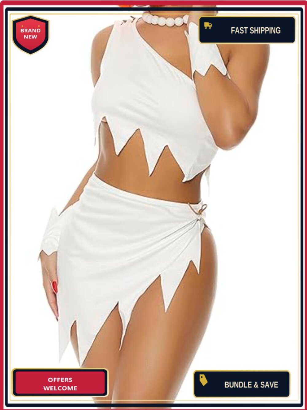 Sexy Cartoon Character Costume Set Polyester Spandex Halloween Cosplay